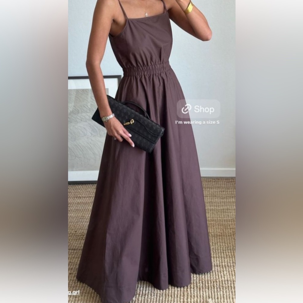 VRG GRL Brown dress